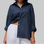 Chemise Fluide Oversize  - L'Élégance Décontractée LUNAVIA PANTS