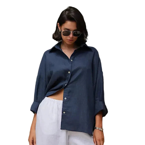 Chemise Fluide Oversize  - L'Élégance Décontractée LUNAVIA PANTS