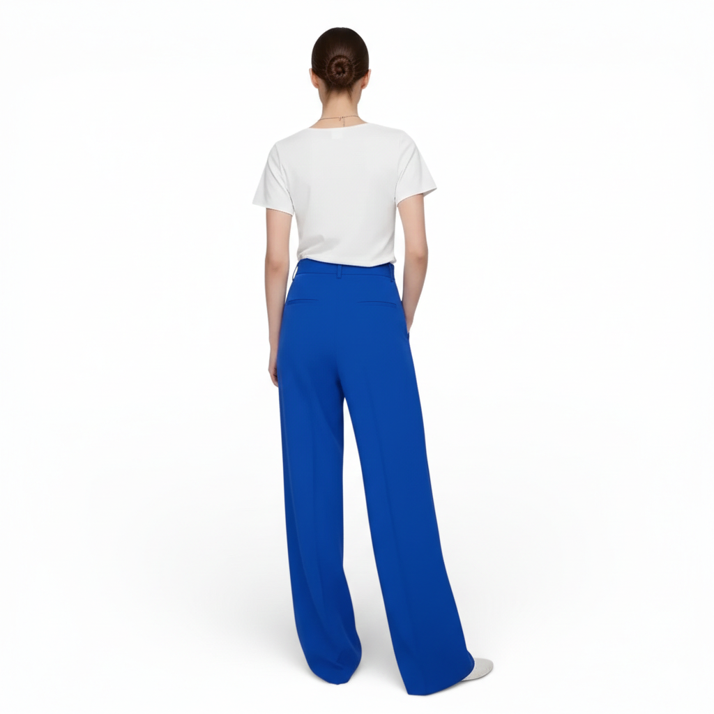 Pantalon de costume - taille haute