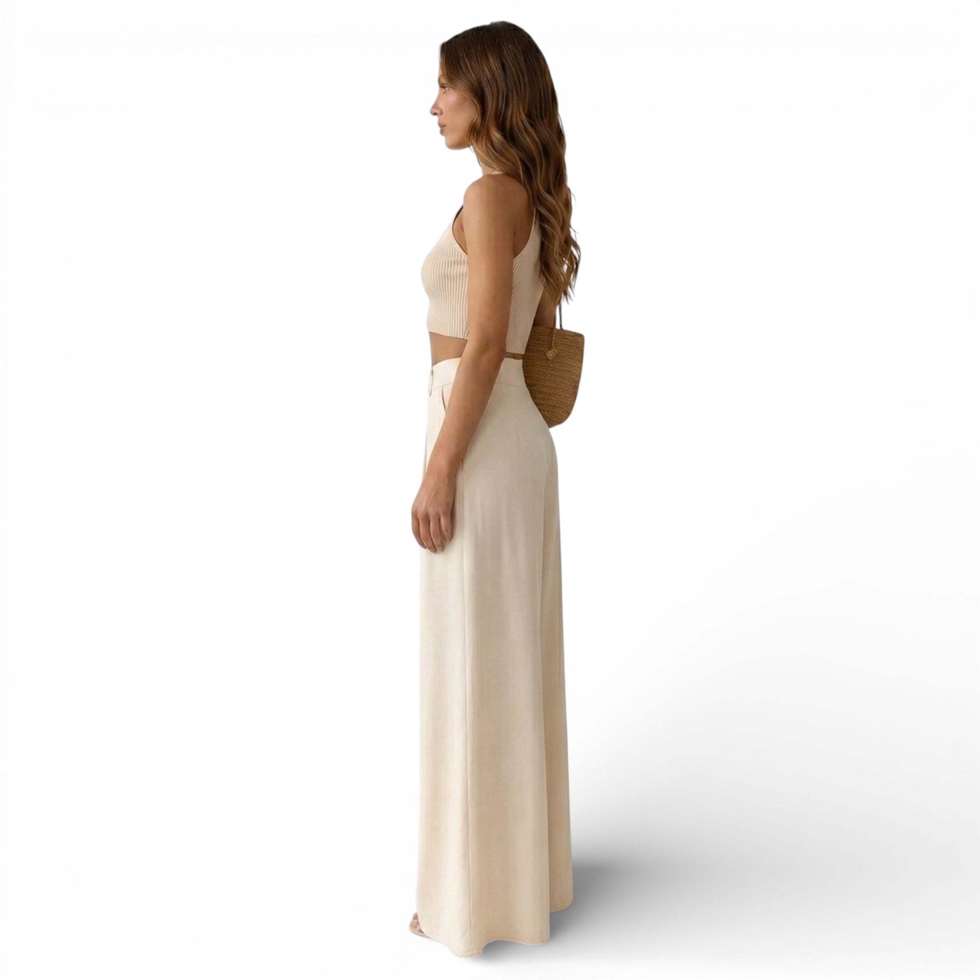 Pantalon large Modèle d'été & style décontracté