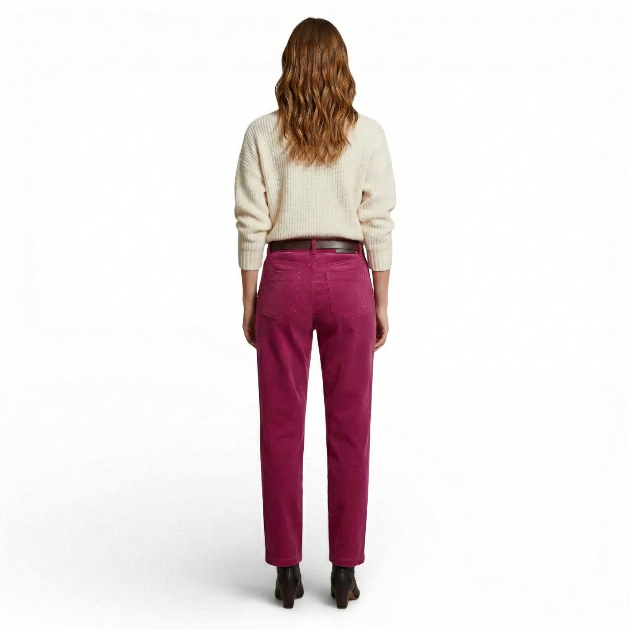 Pantalon en velours côtelé- Mode décontracté