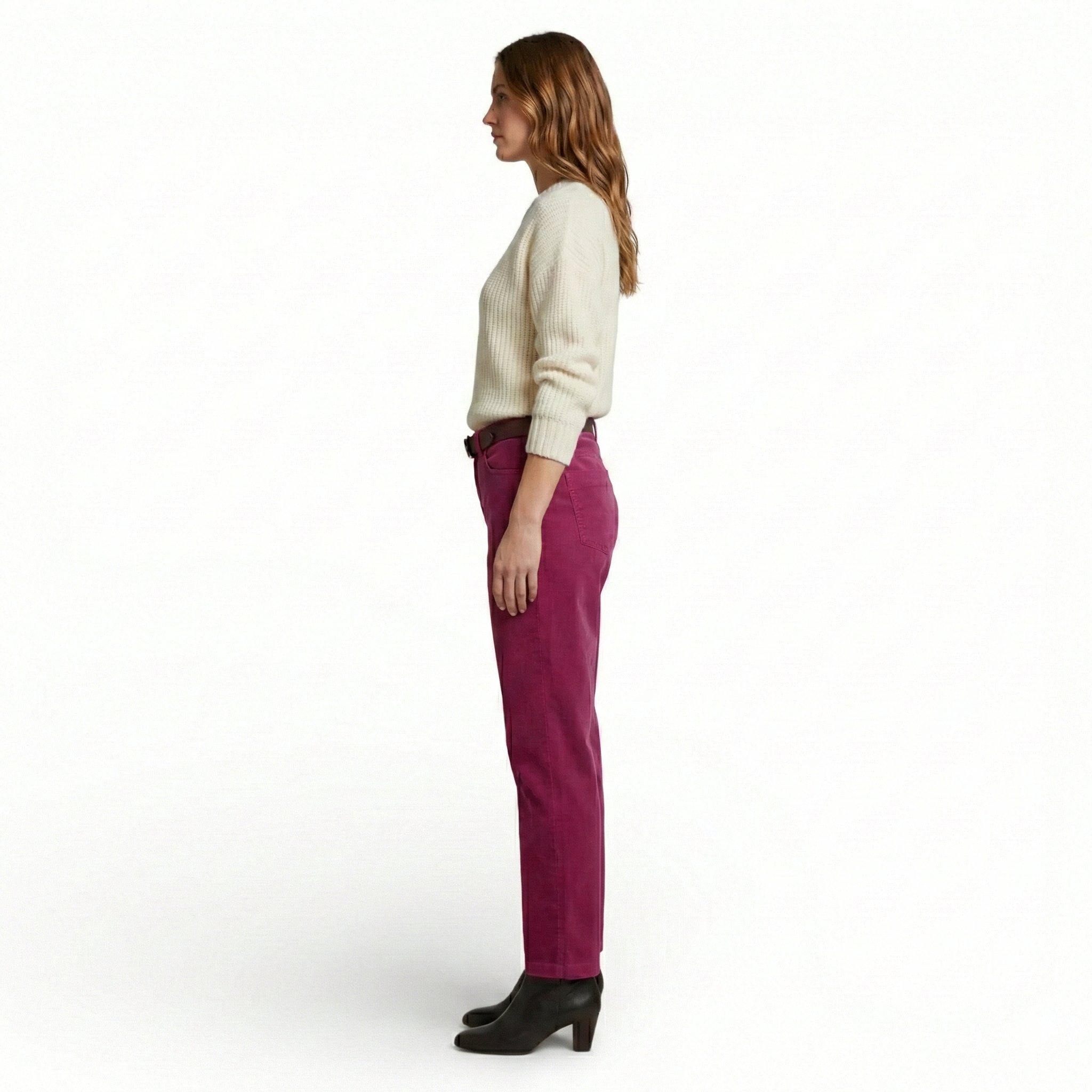 Pantalon en velours côtelé- Mode décontracté