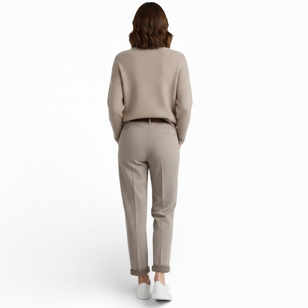 Pantalon style tailleur décontracté Automne/Hiver - Coupe crayon