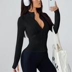 L'Active – Veste Zippée Sculptante & Confort