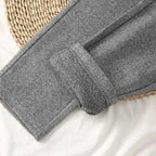L'Héritage – Pantalon Tailleur Texturé Motif Chevrons