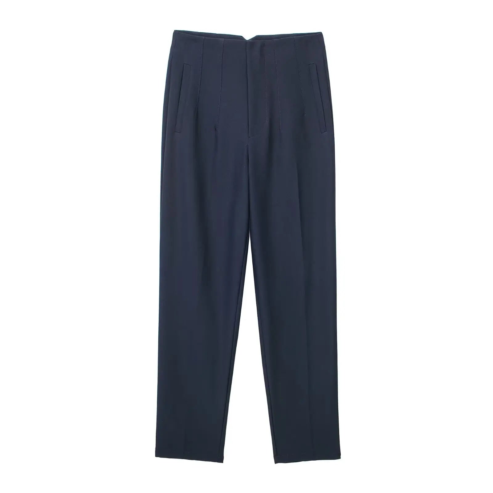 L'Iconique – Pantalon Tailleur Sculptant Taille Haute