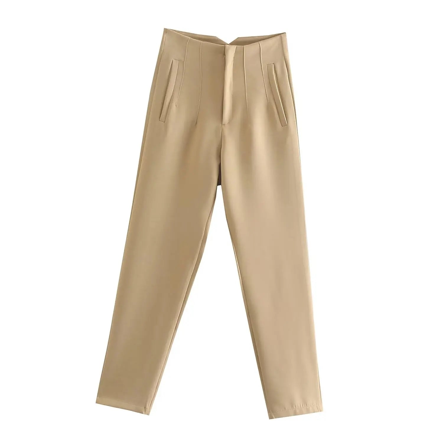 L'Iconique – Pantalon Tailleur Sculptant Taille Haute