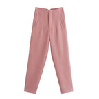 L'Iconique – Pantalon Tailleur Sculptant Taille Haute