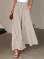 L'Insouciant – Pantalon Palazzo Rétro à Pois
