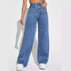 L'Intemporel – Pantalon Jean Wide Leg Bleu Authentique