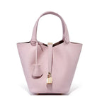 L'Élégant Sac Panier en Cuir de Vachette Souple LUNAVIA PANTS