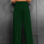 Le Lounge Chic – Pantalon Ample Confort à Nervures