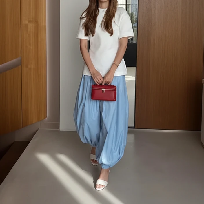 Le Nuage – Pantalon Ballon Fluide et Chic