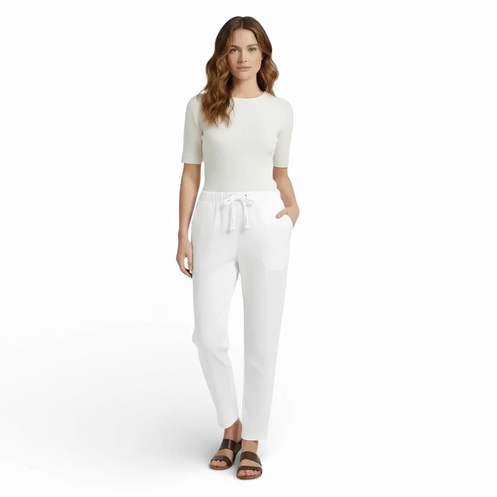 Pantalon en lin melangé LUNAVIA PANTS
