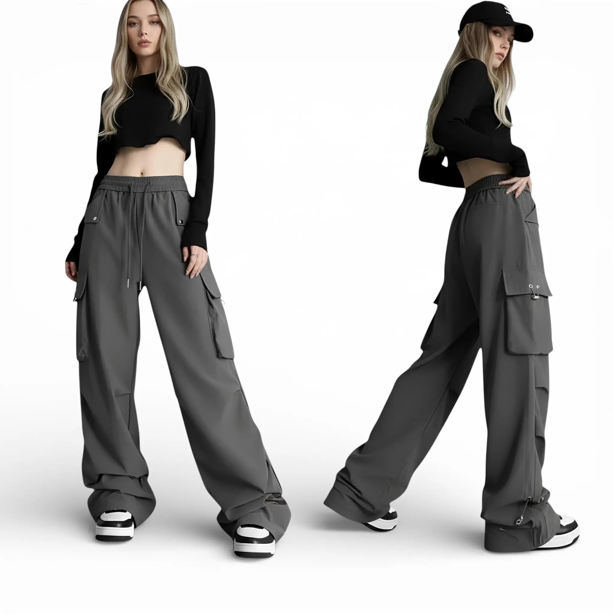 Pantalon large-cargo LUNAVIA PANTS