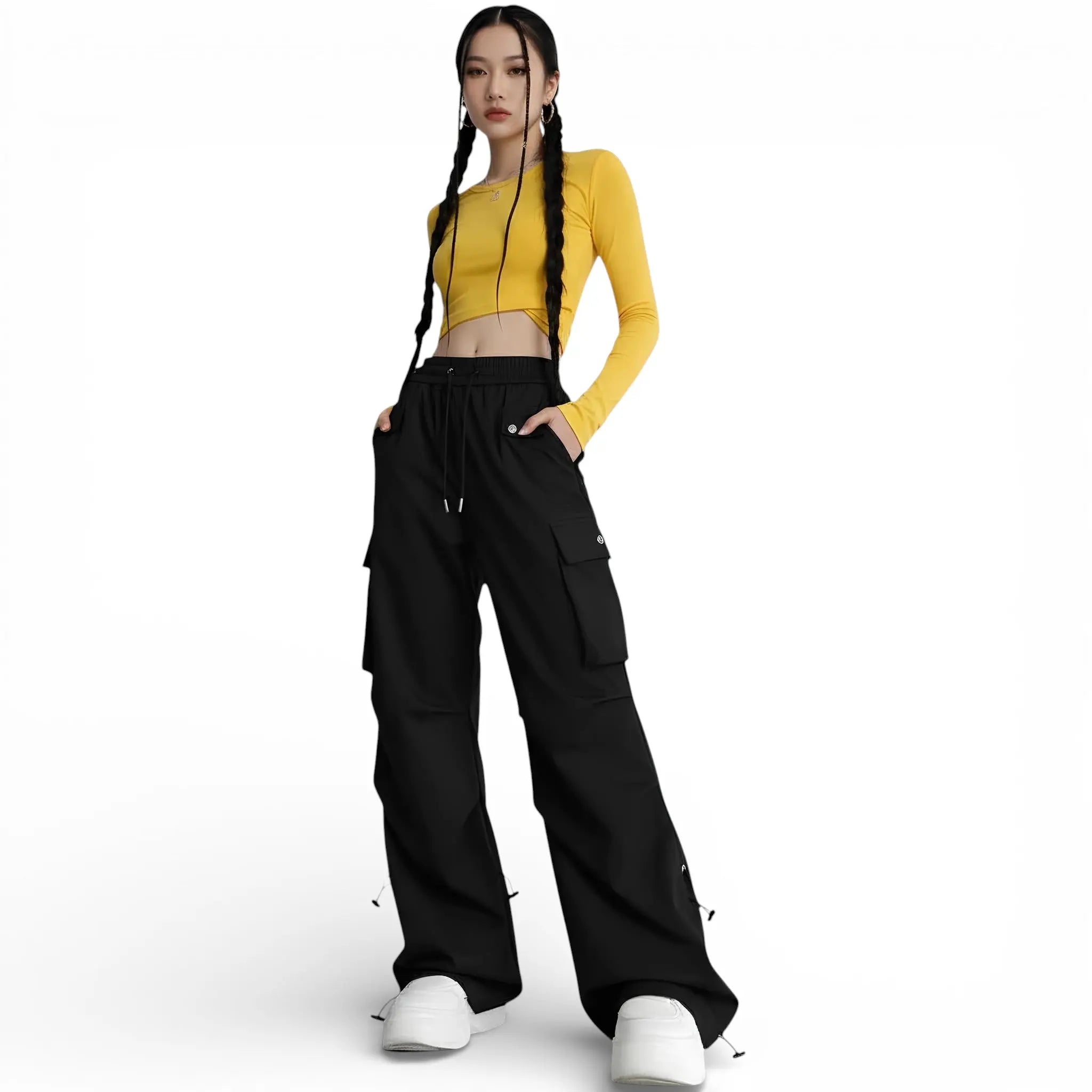 Pantalon large-cargo LUNAVIA PANTS