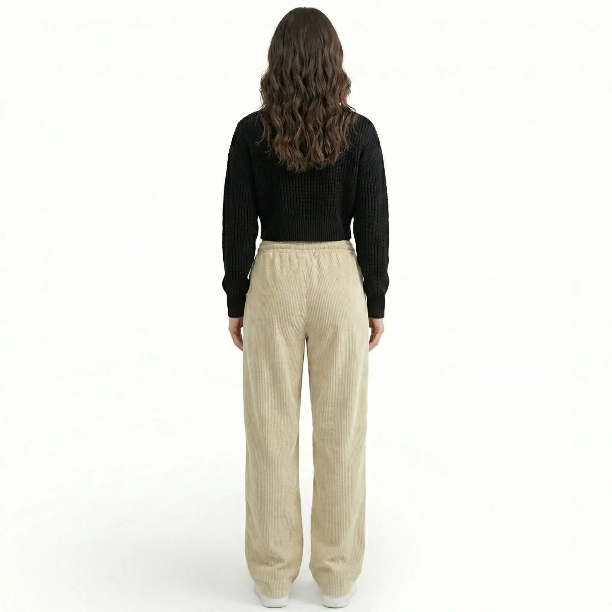 Pantalon style velours-coupe large LUNAVIA PANTS