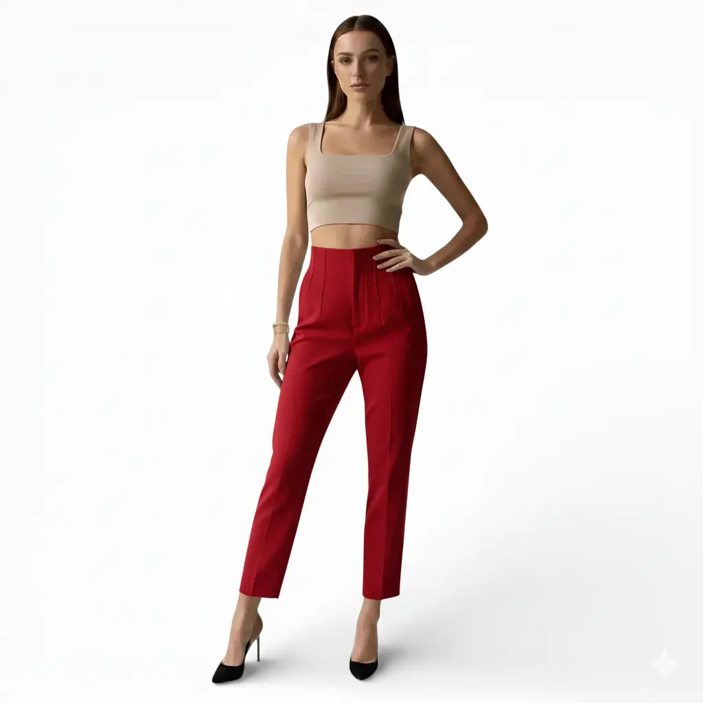 Pantalon tailleur-coupe crayon LUNAVIA PANTS