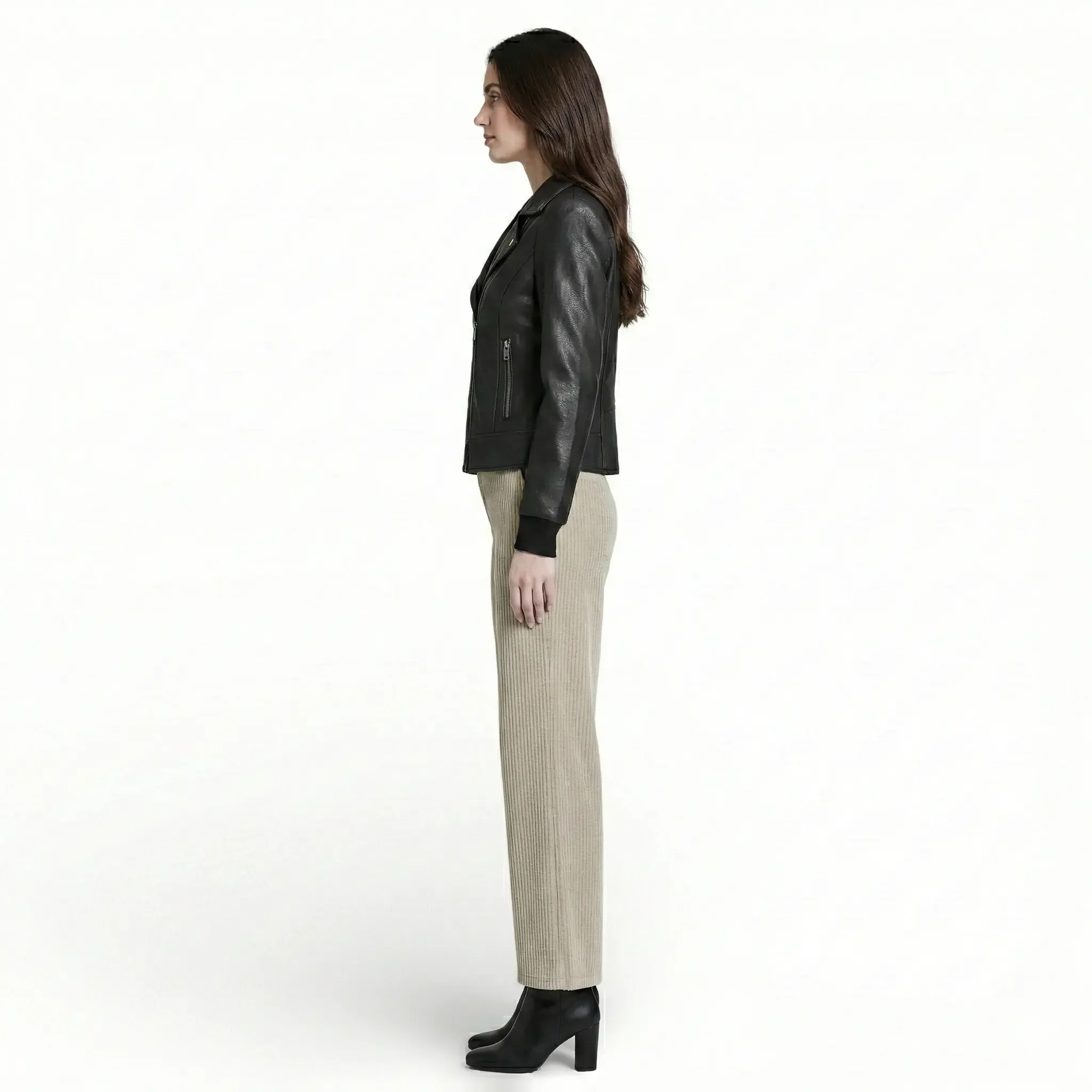 Pantalon velours côtelé - taille haute LUNAVIA PANTS
