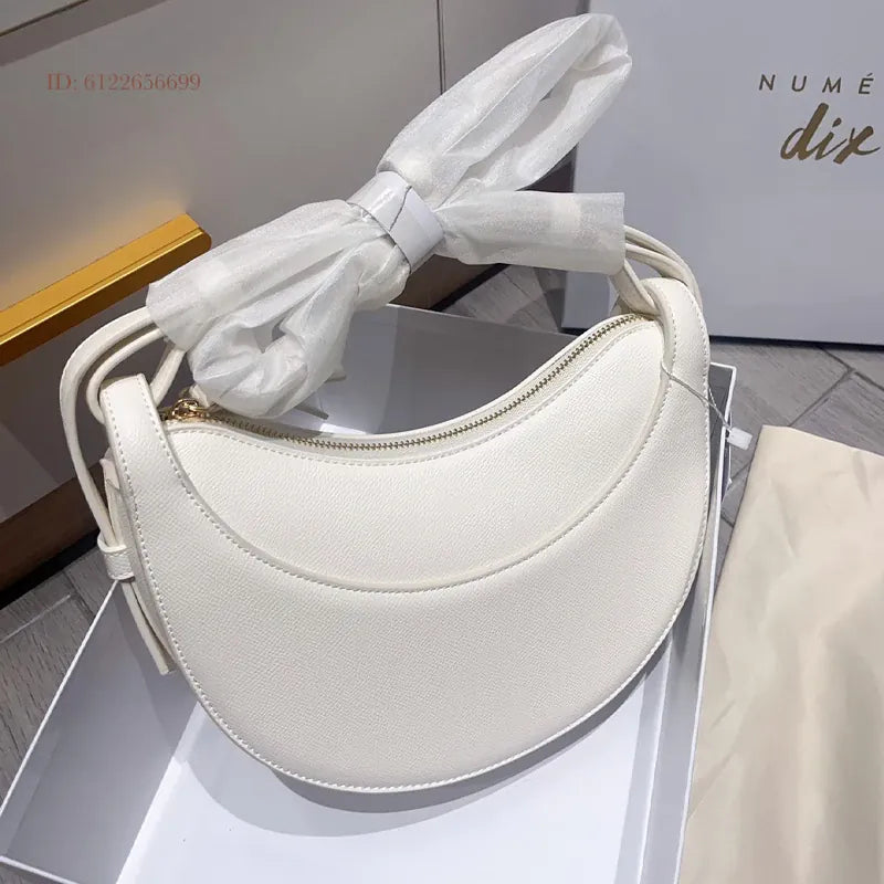 Petit Sac Épaule Croissant Effet Cuir Texturé LUNAVIA PANTS
