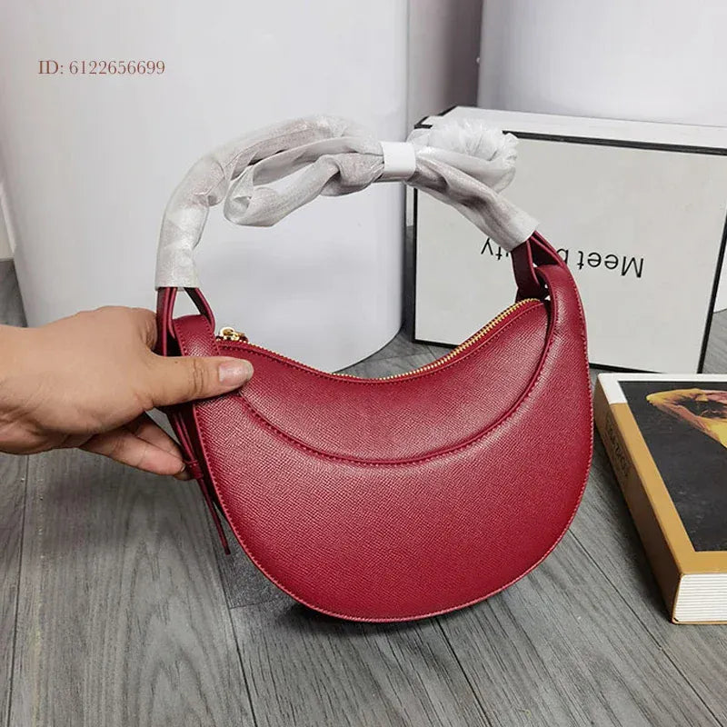Petit Sac Épaule Croissant Effet Cuir Texturé LUNAVIA PANTS