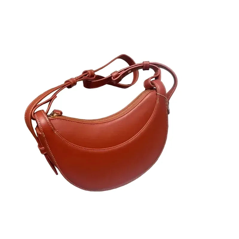 Petit Sac Épaule Croissant Effet Cuir Texturé LUNAVIA PANTS