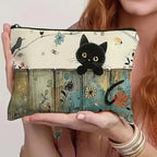 Pochette Zippée Multi-Usages Imprimé Chat Mignon LUNAVIA PANTS