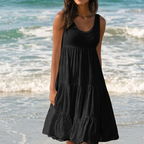 Robe de Plage Bohème à Volants