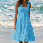 Robe de Plage Bohème à Volants