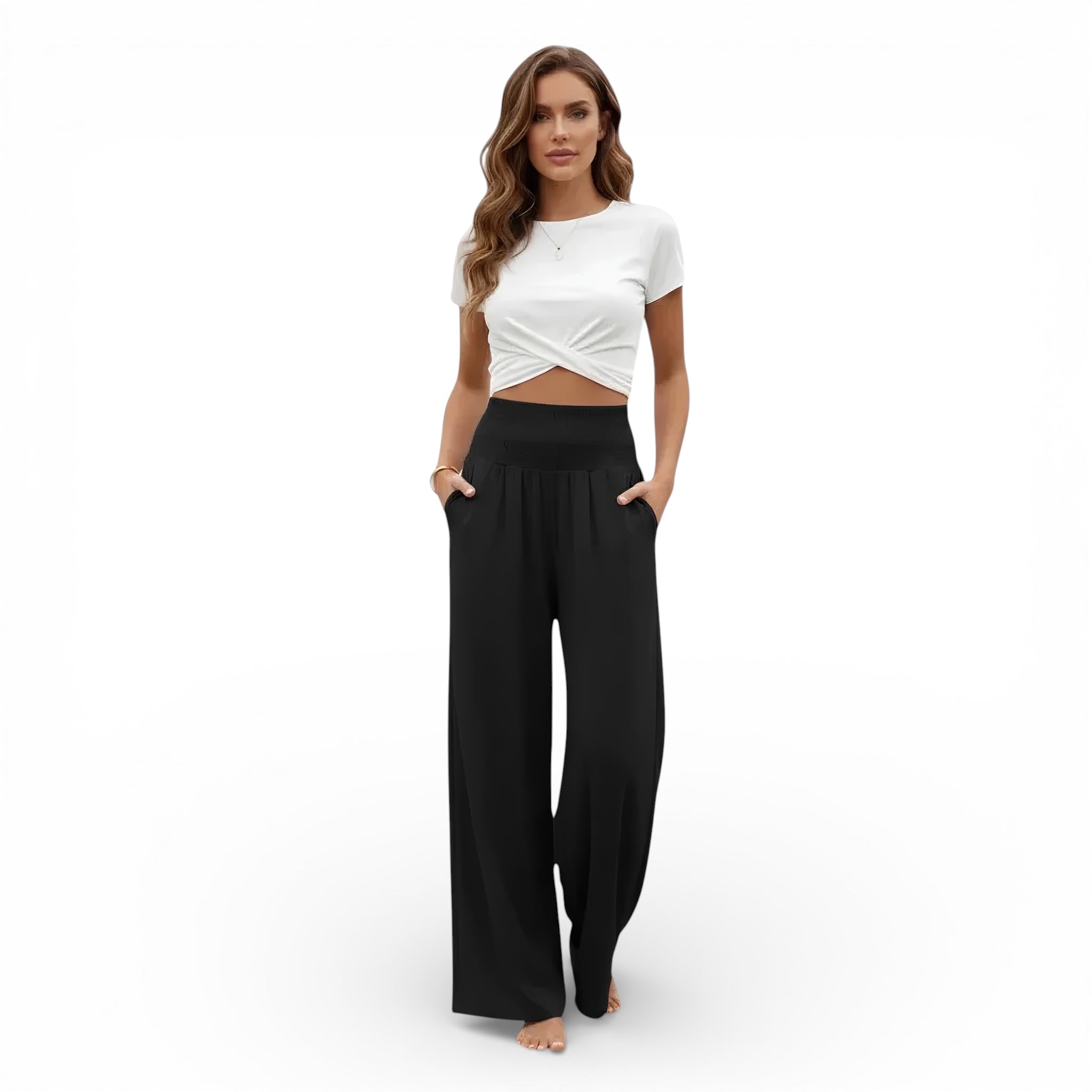 Pantalon large modèle Sun extra léger