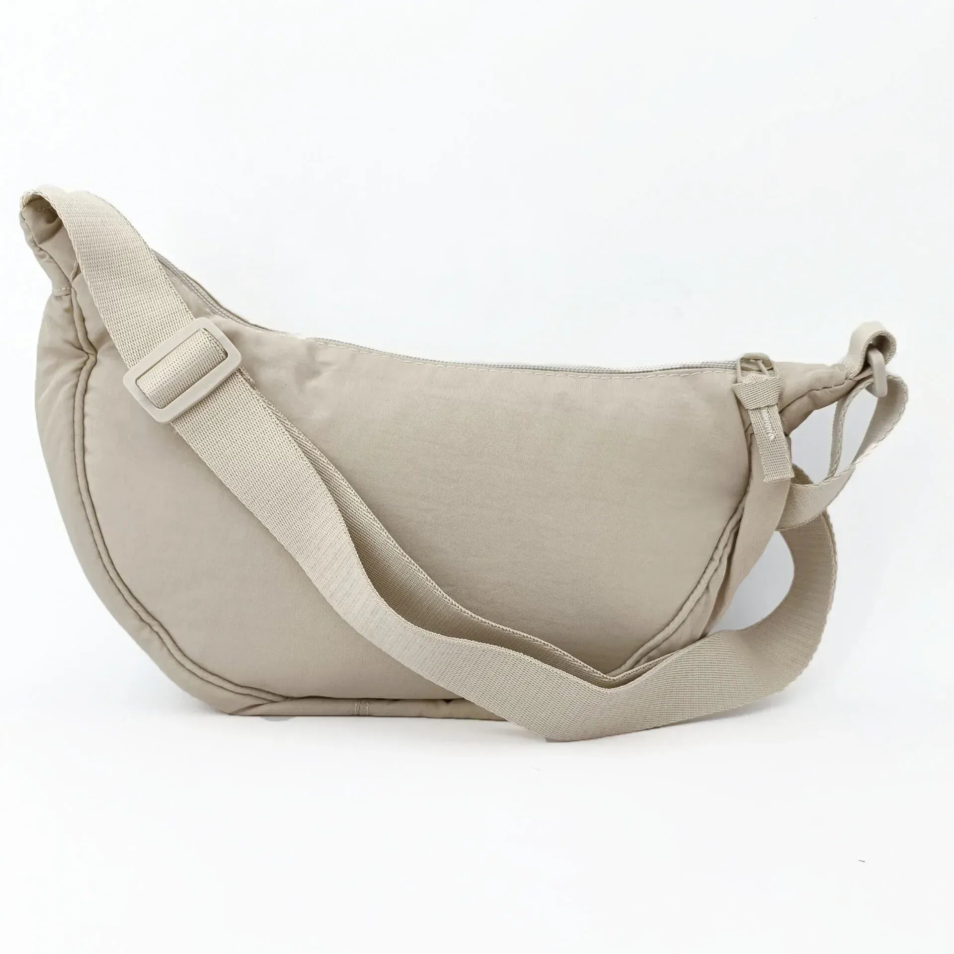 Sac Bandoulière Demi-Lune en Nylon Noir LUNAVIA PANTS