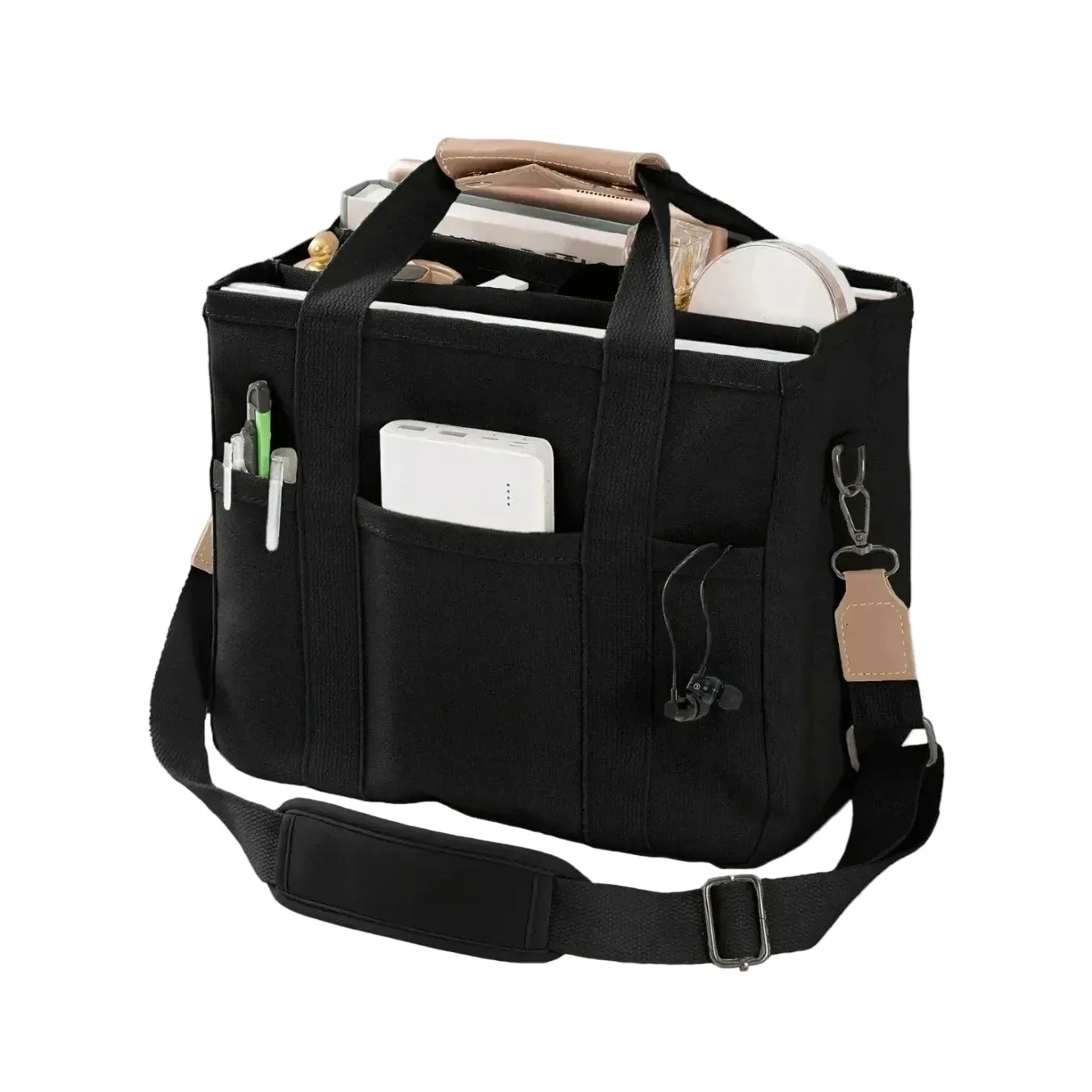 Sac Bandoulière Multi-Rangements en Toile LUNAVIA PANTS