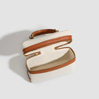 Sac à Main Forme Boîte Bicolore avec Double Zip LUNAVIA PANTS