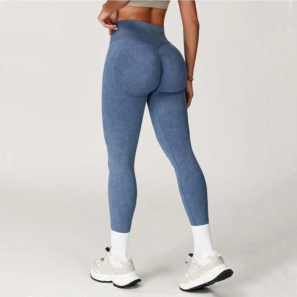 Le Galbant –Pantalon legging de Sport Sans Couture Effet Push-Up