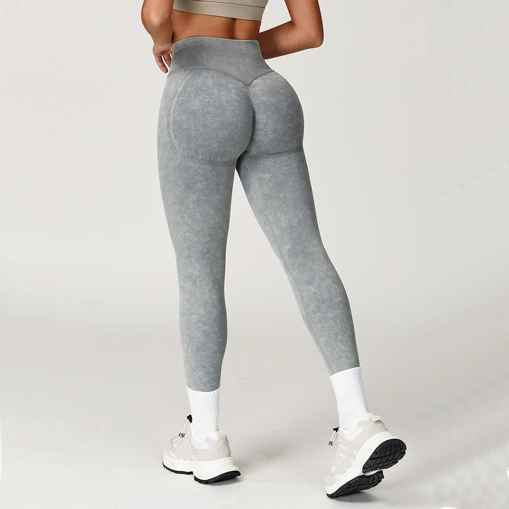 Le Galbant –Pantalon legging de Sport Sans Couture Effet Push-Up