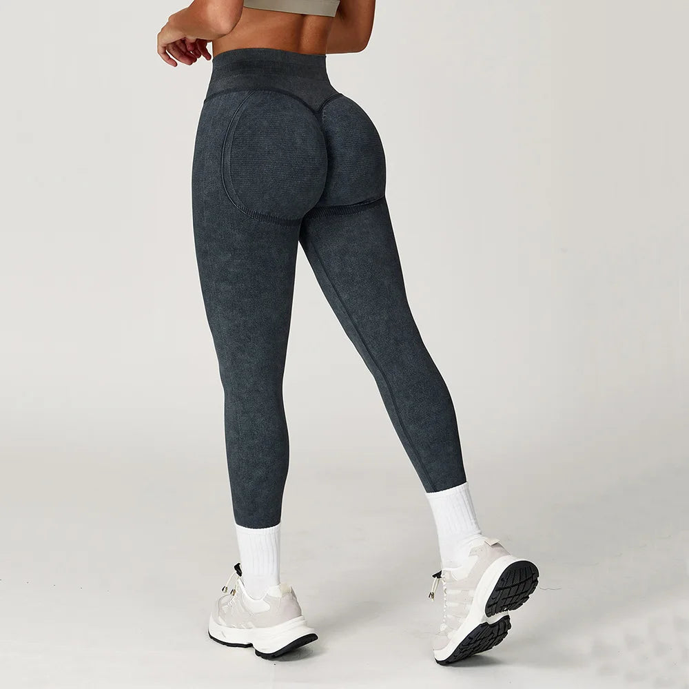 Le Galbant –Pantalon legging de Sport Sans Couture Effet Push-Up