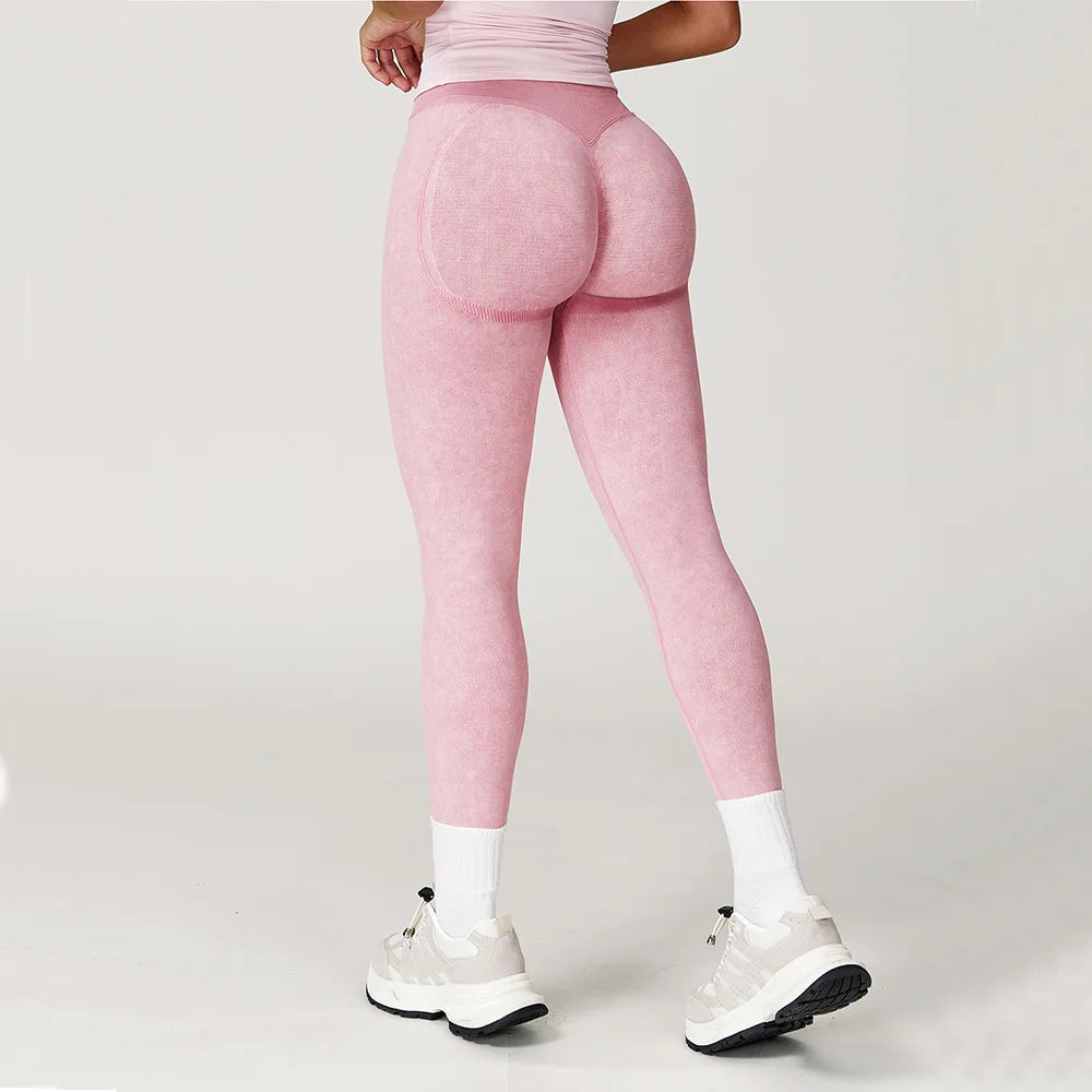 Le Galbant –Pantalon legging de Sport Sans Couture Effet Push-Up